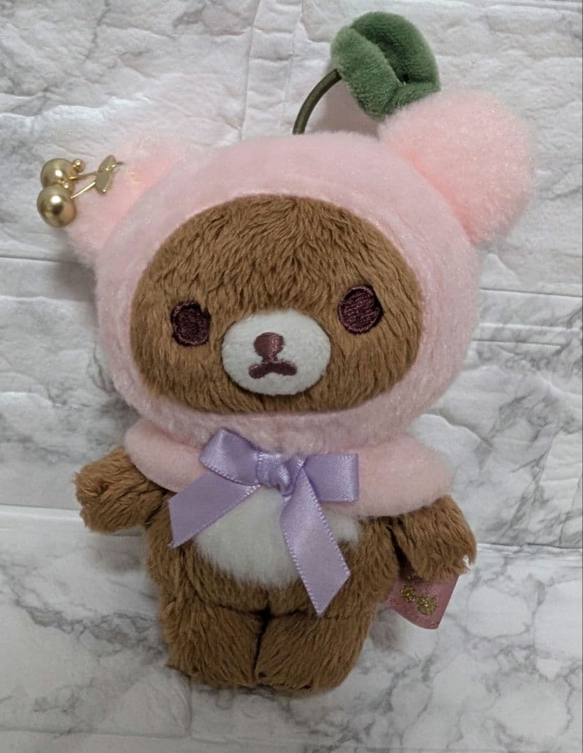 リラックマ　ぶらさげぬいぐるみ　3種類　チャイロイコグマ