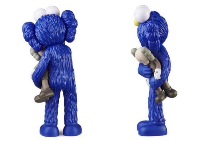 その他 KAWS Take Vinyl Figure Blue