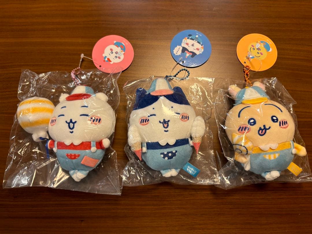 ちいかわ　ワクワクゆうえんちマスコットセット