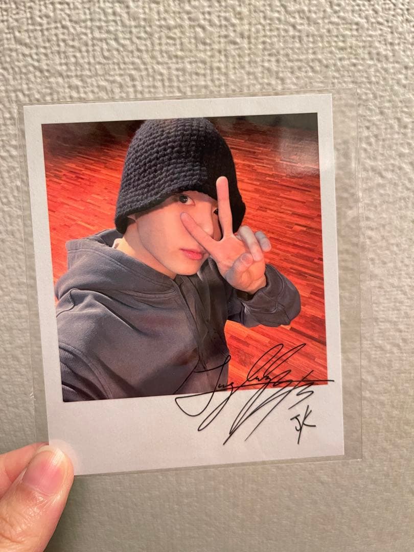 BTS JUNGKOOK I AM STILL特典韓国 サイン入り 2枚セット