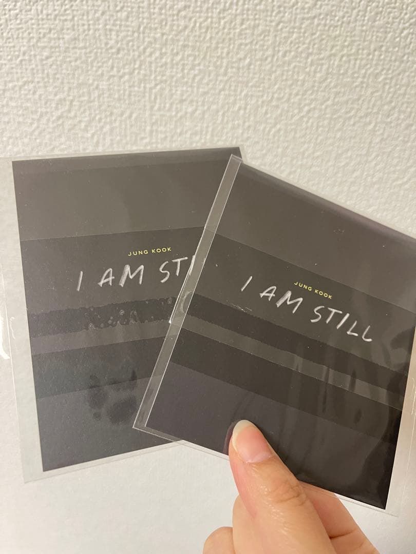 BTS JUNGKOOK I AM STILL特典韓国 サイン入り 2枚セット