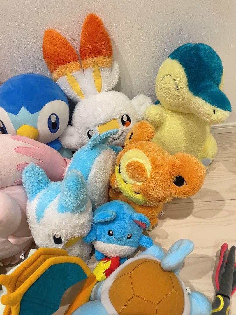 値下げ交渉受付中 ポケットモンスター　ぬいぐるみ　まとめ売り　40体以上あります