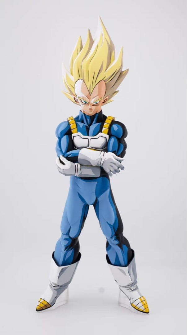 ★ドラゴンボール ベジータ　イラスト風 2D リペイント 二次元彩色　フィギュア