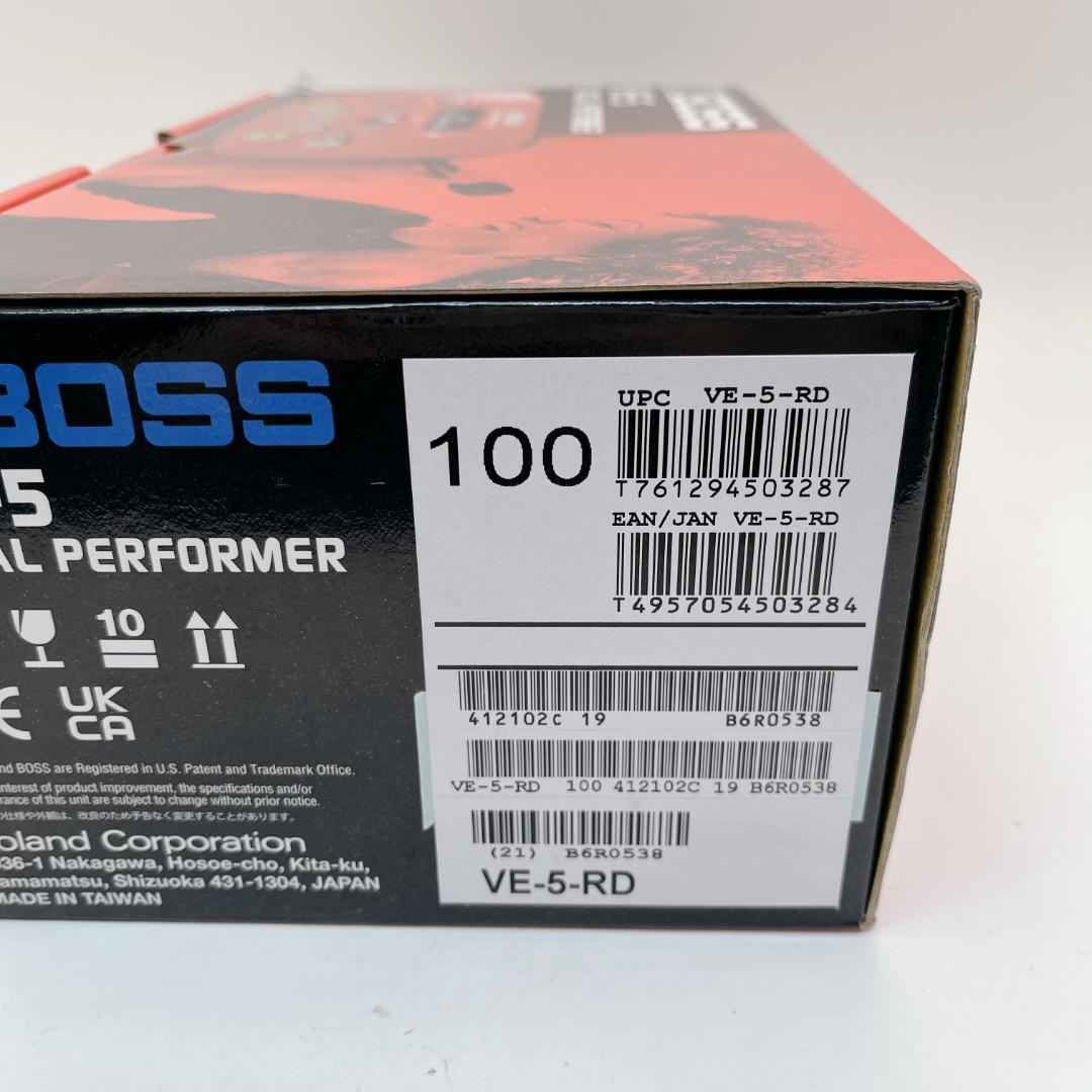 BOSS ボス Vocal Performer VE-5-RD
