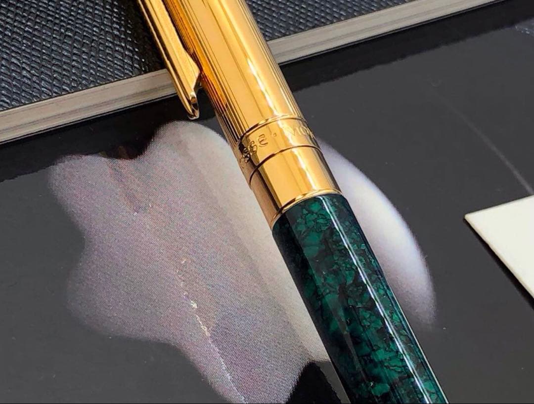 ⭐️幸運へ導くグリーン瑪瑙⭐️モンブラン・ノブレス・ドゥエ⭐️ハイエンドモデル！⭐️