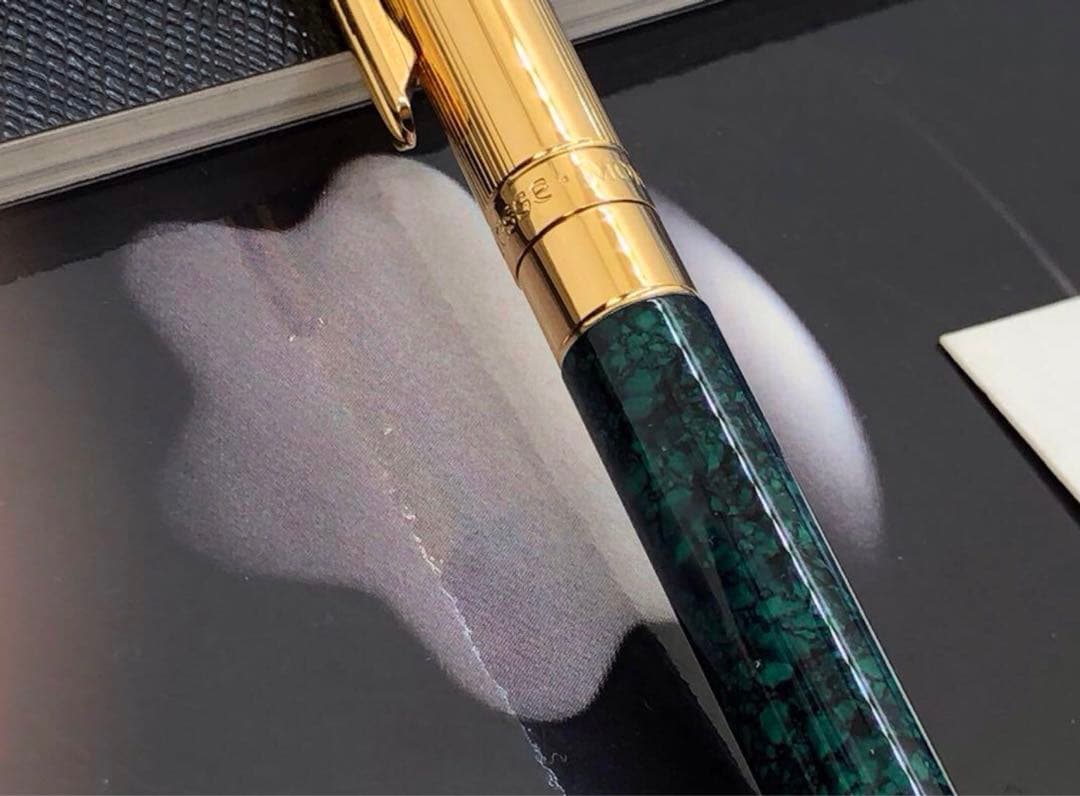 ⭐️幸運へ導くグリーン瑪瑙⭐️モンブラン・ノブレス・ドゥエ⭐️ハイエンドモデル！⭐️