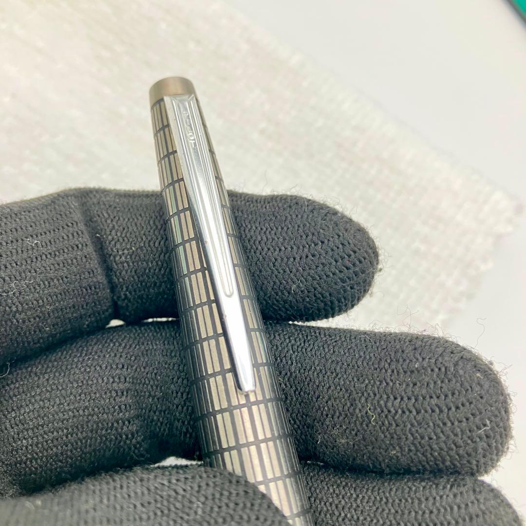 PILOT　パイロット 万年筆　Elite　エリート 格子柄　18Kー750　F