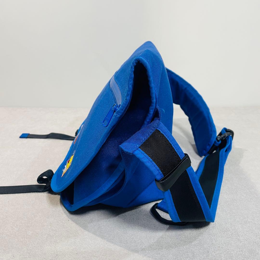 【美品!】LARSラーズ メッセンジャーバッグLIFESTYLEMSSNGR 青