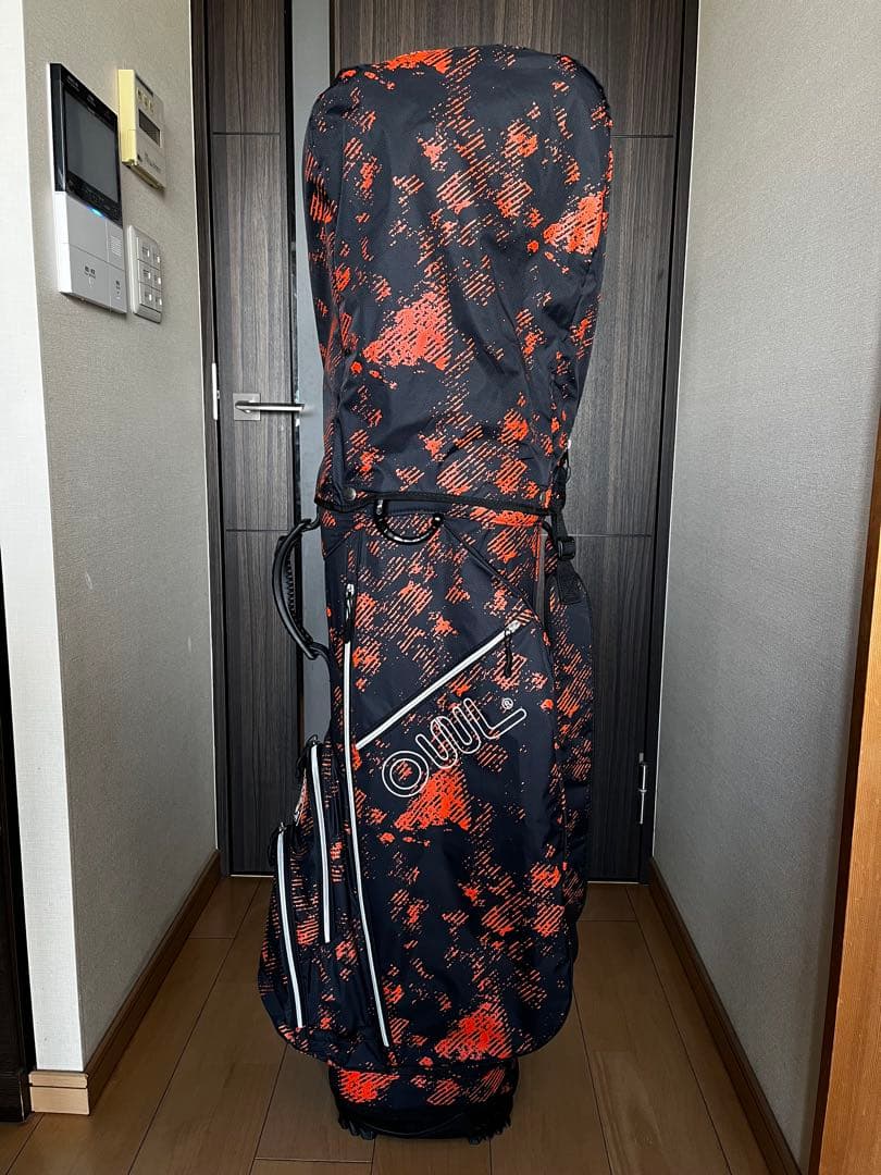 超美品OUULオウル 超軽量1.9kg カートキャディバッグ 14分割9.5型