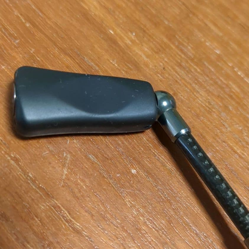 ロデオクラフト RCシングルカーボンハンドル 48mm シマノ用 ノブ社外品