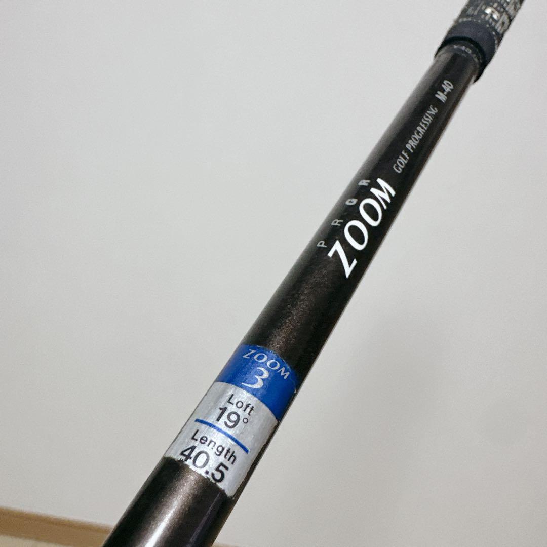 希少 PRGR プロギア ZOOM 020i レフティ 3UT ユーティリティ