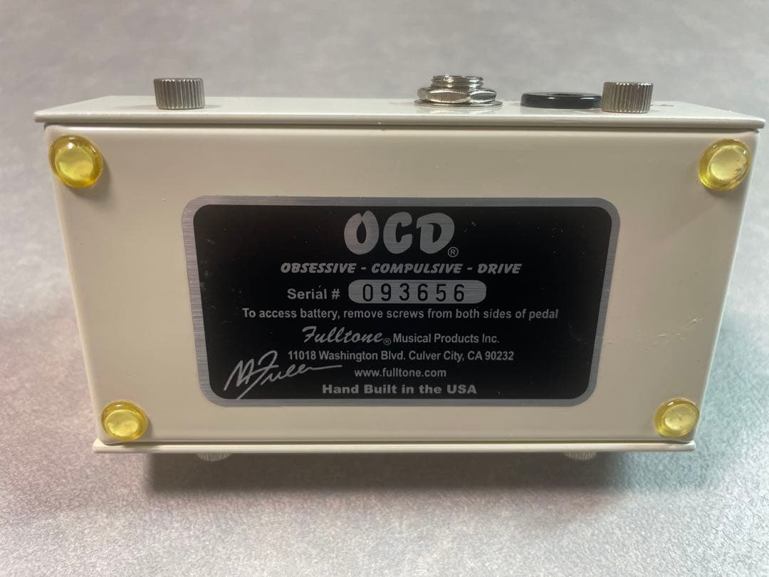 【最終値下げ】【美品】Fulltone OCD Ver1.7 オーバードライブ