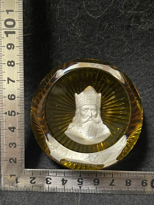 バカラ ペーパーウェイト ● 文鎮 フランクリンミント限定版