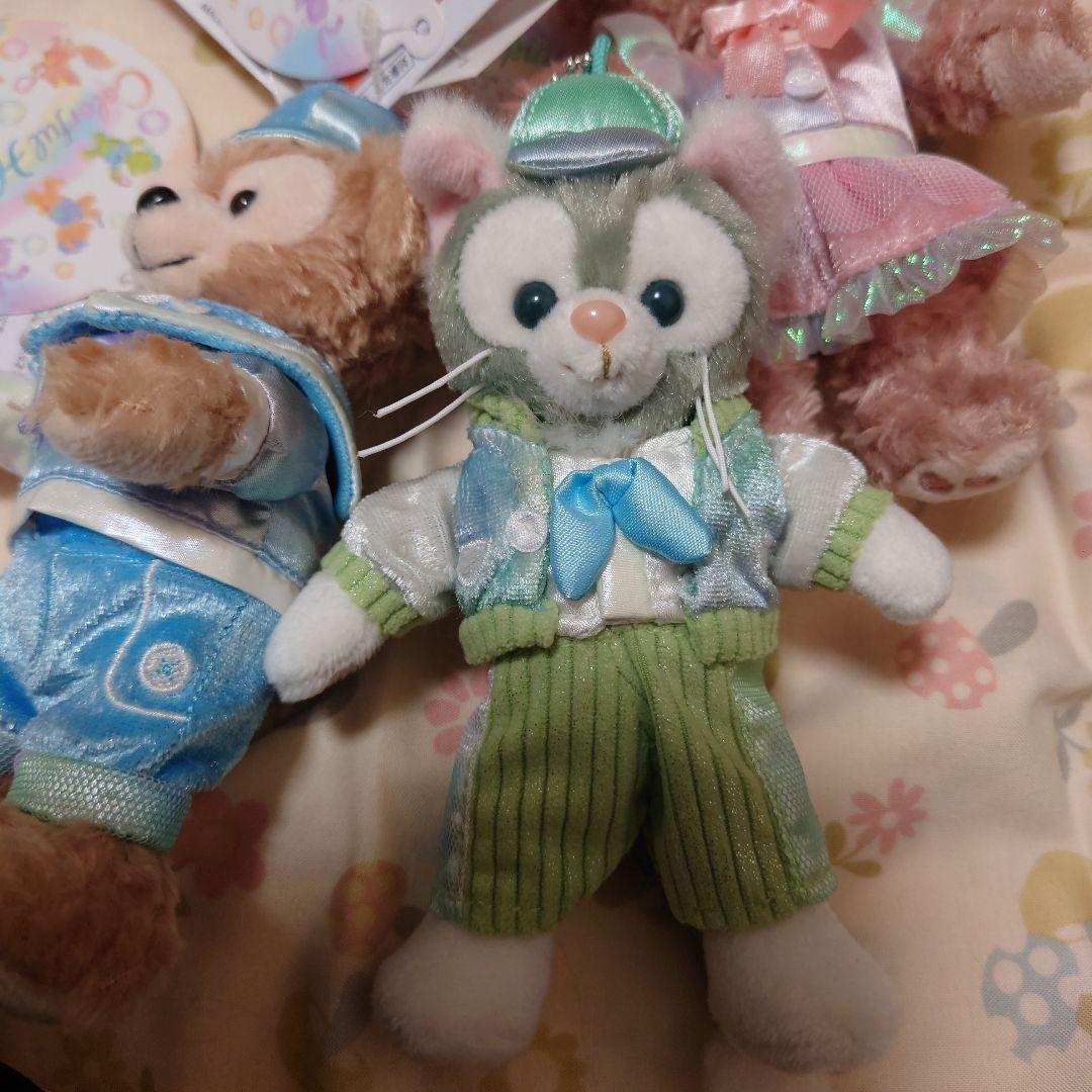 ダッフィーぬいば3点