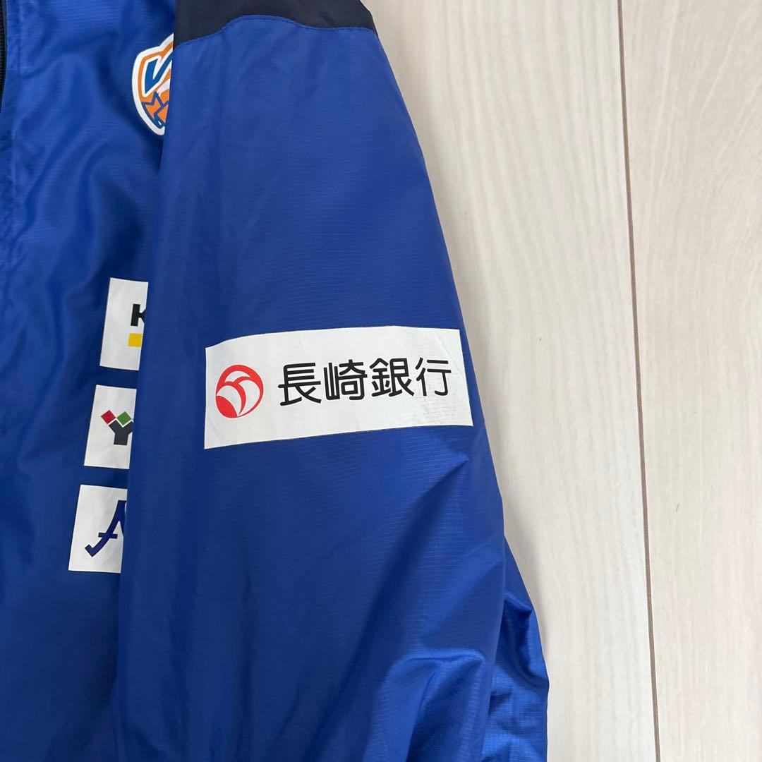 Vファーレン長崎　ピステ・ウィンドブレーカー 青
