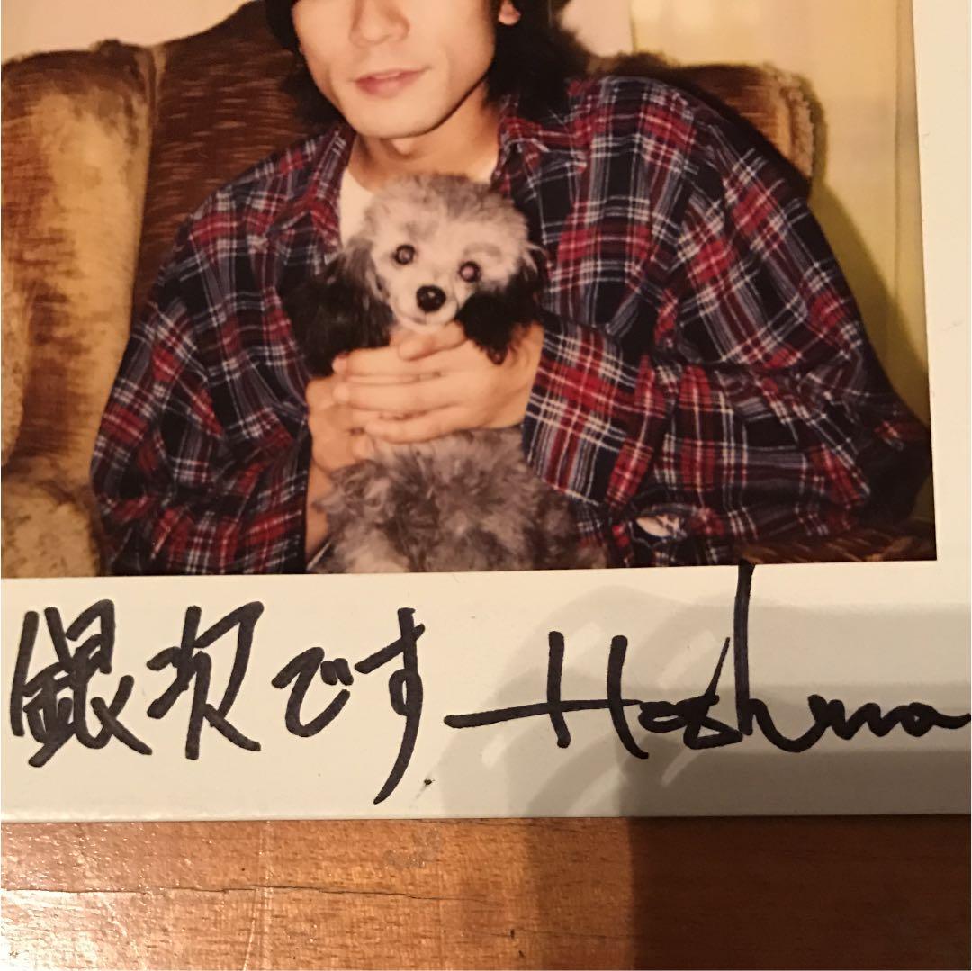 BUCK-TICK 星野英彦 直筆サイン入りポラ