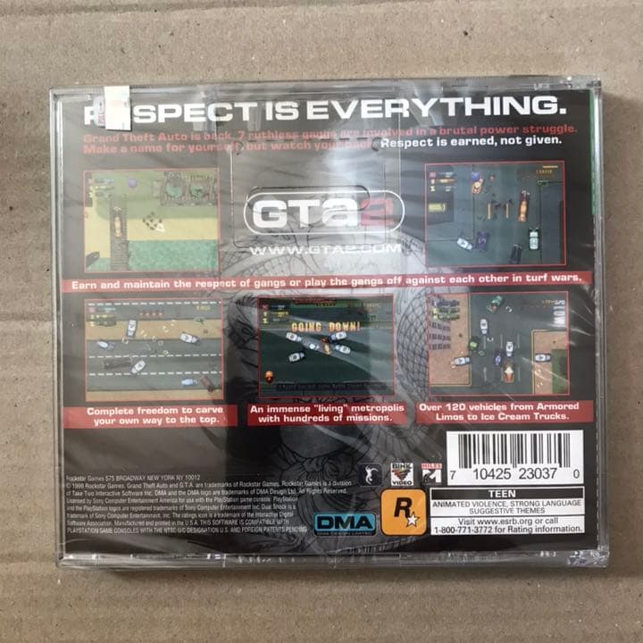 GRAND THEFT AUTO2 北米版　PlayStation