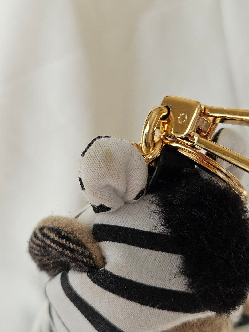 BURBERRY バーバリー ゼブラコスチューム トーマスベア チャーム