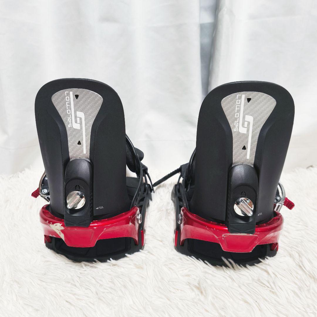 SALOMON スノーボード ビンディング ブラック/レッド