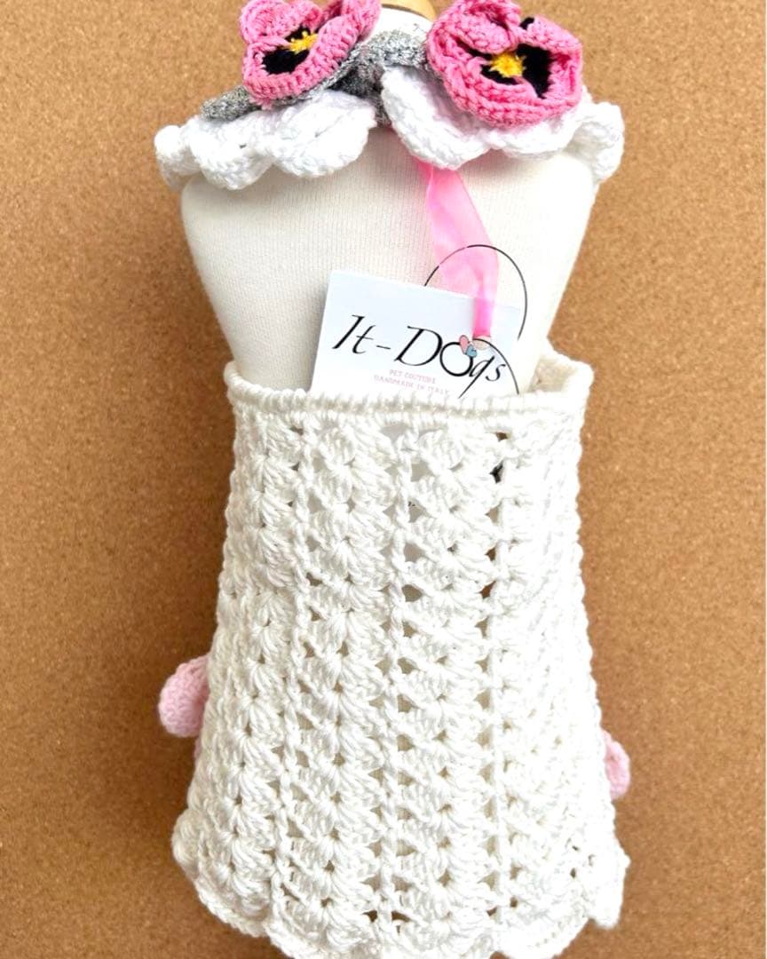 itdogs うさぎのニットトップスＳサイズ