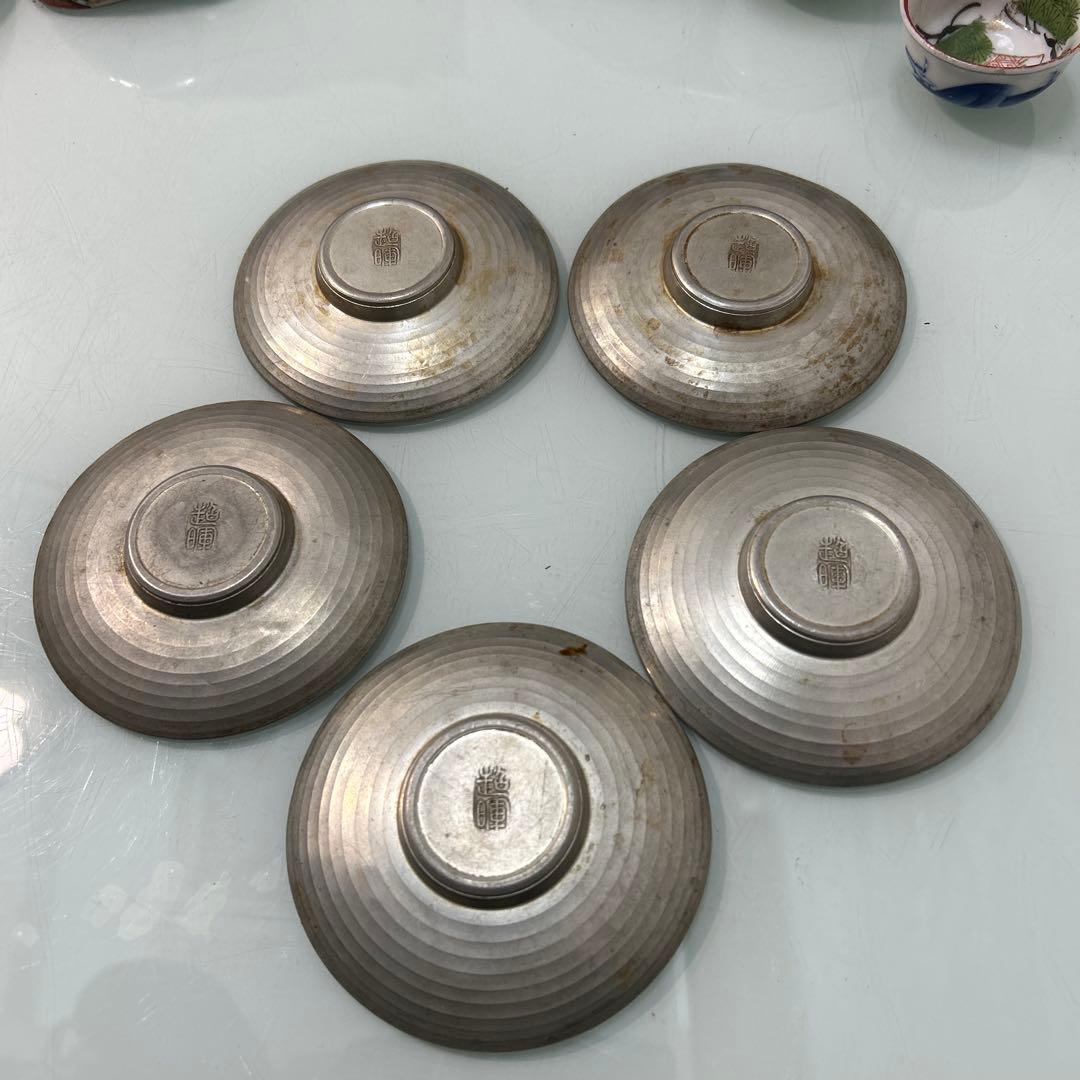 ☆九谷焼煎茶器　古鈴　茶櫃　茶托　酒器☆