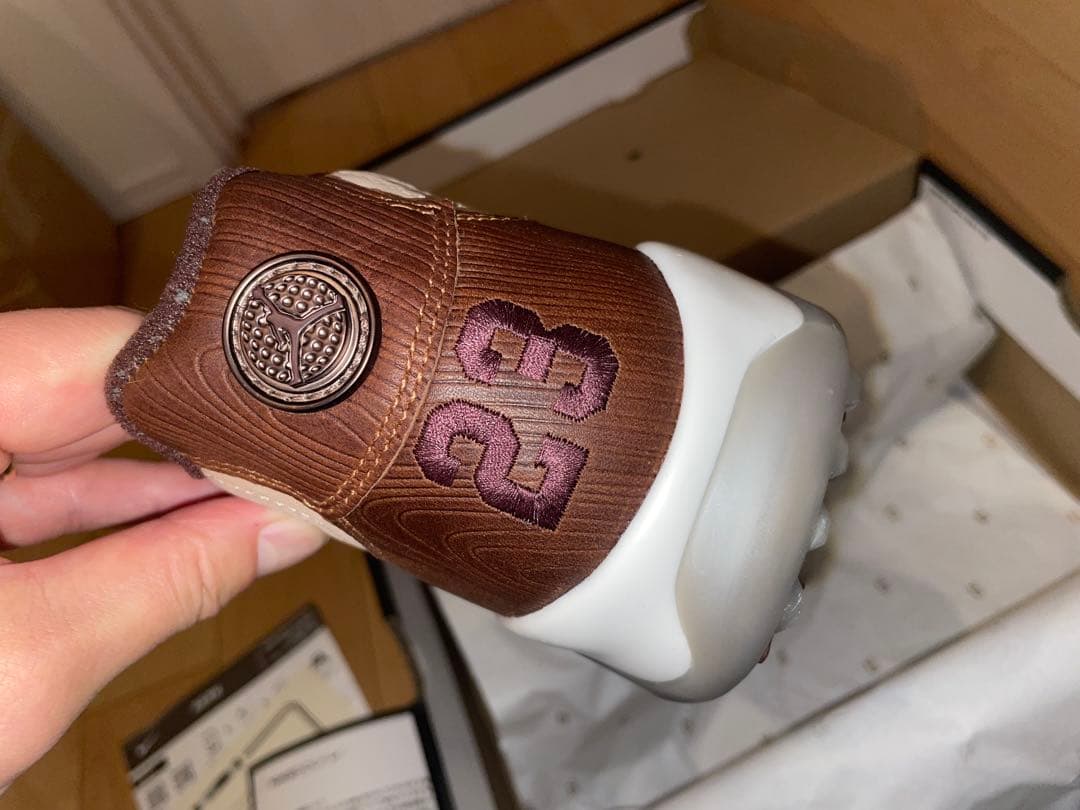 新品未使用　ハッピーライフウッド × ナイキ エアジョーダン9 ゴルフ NRG