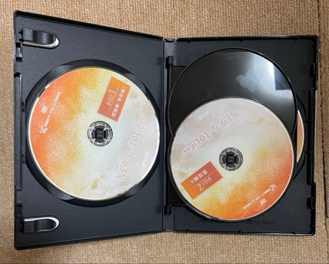 NEO-G TOUCH 4枚組DVD 特典DISCつき 中井マサル