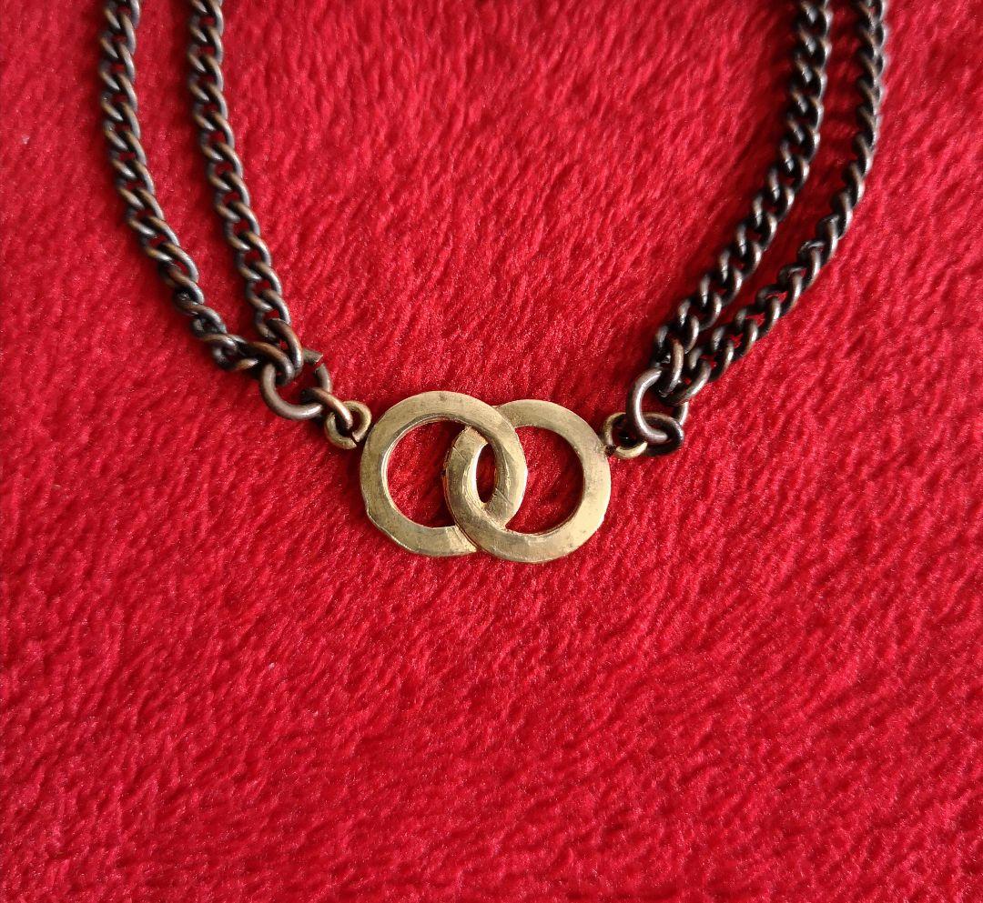 アンティーク 【希少】帯留め 18金 家紋 輪違い 明治 大正時代 刻印 K18