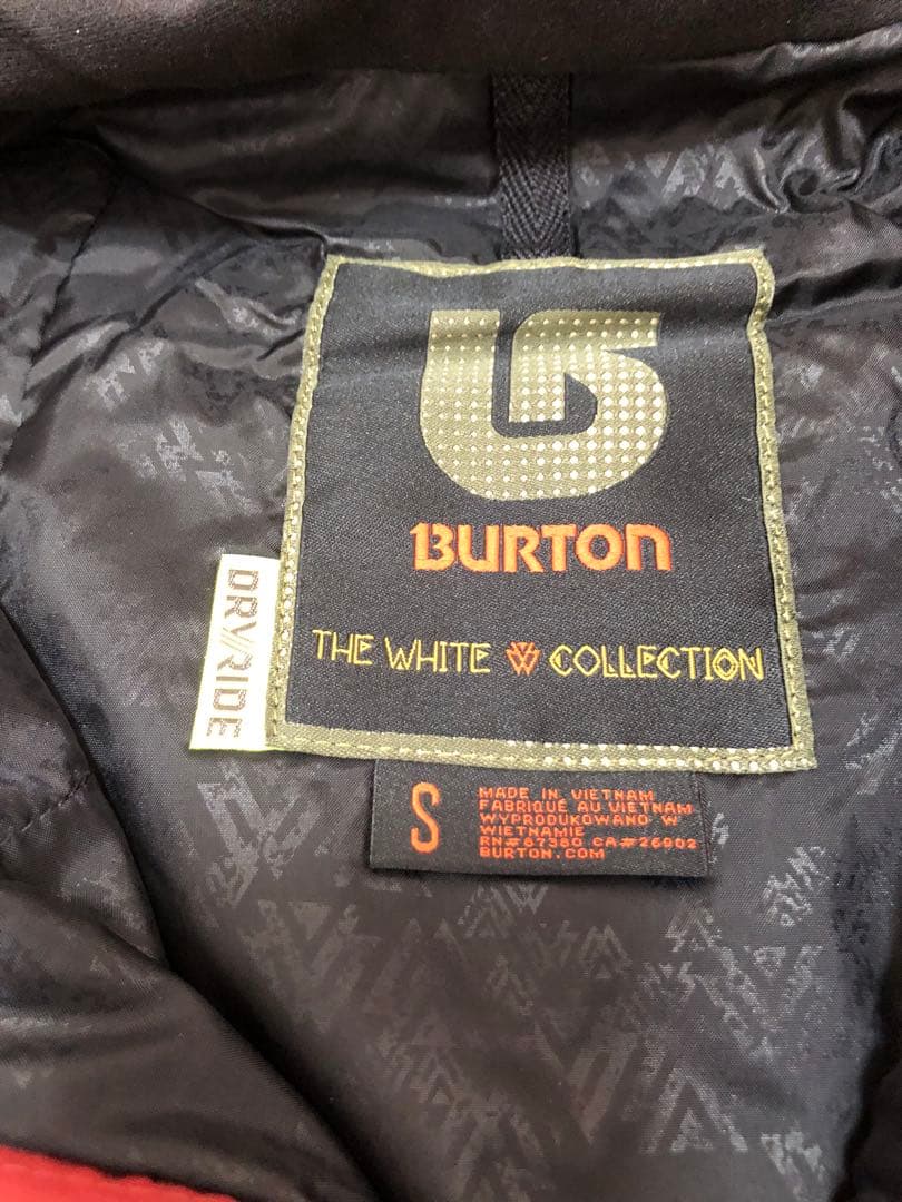 ⭐️即日発送BURTON バートン　ウェア　スキー　ボード　スノボ　　XS