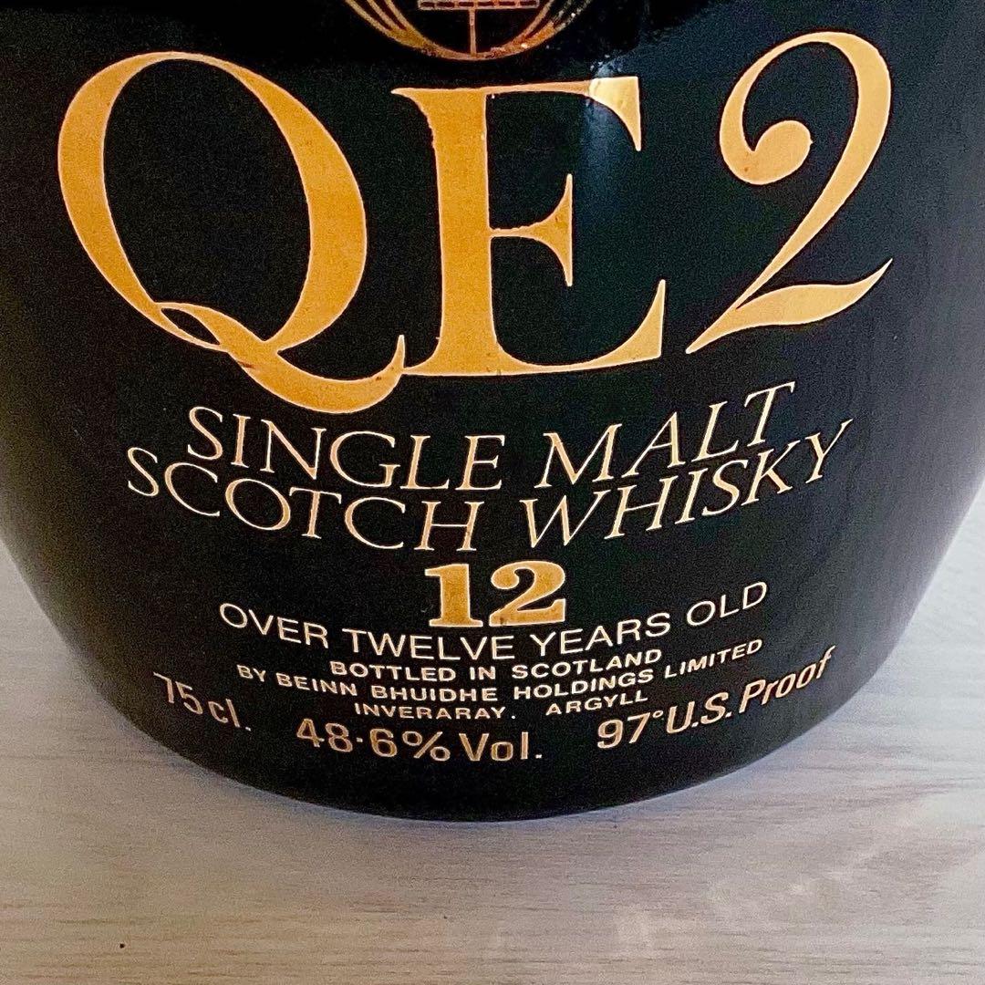 限定品 QE2 クイーンエリザベス2世 ウイスキー シングルモルト 12年 陶器