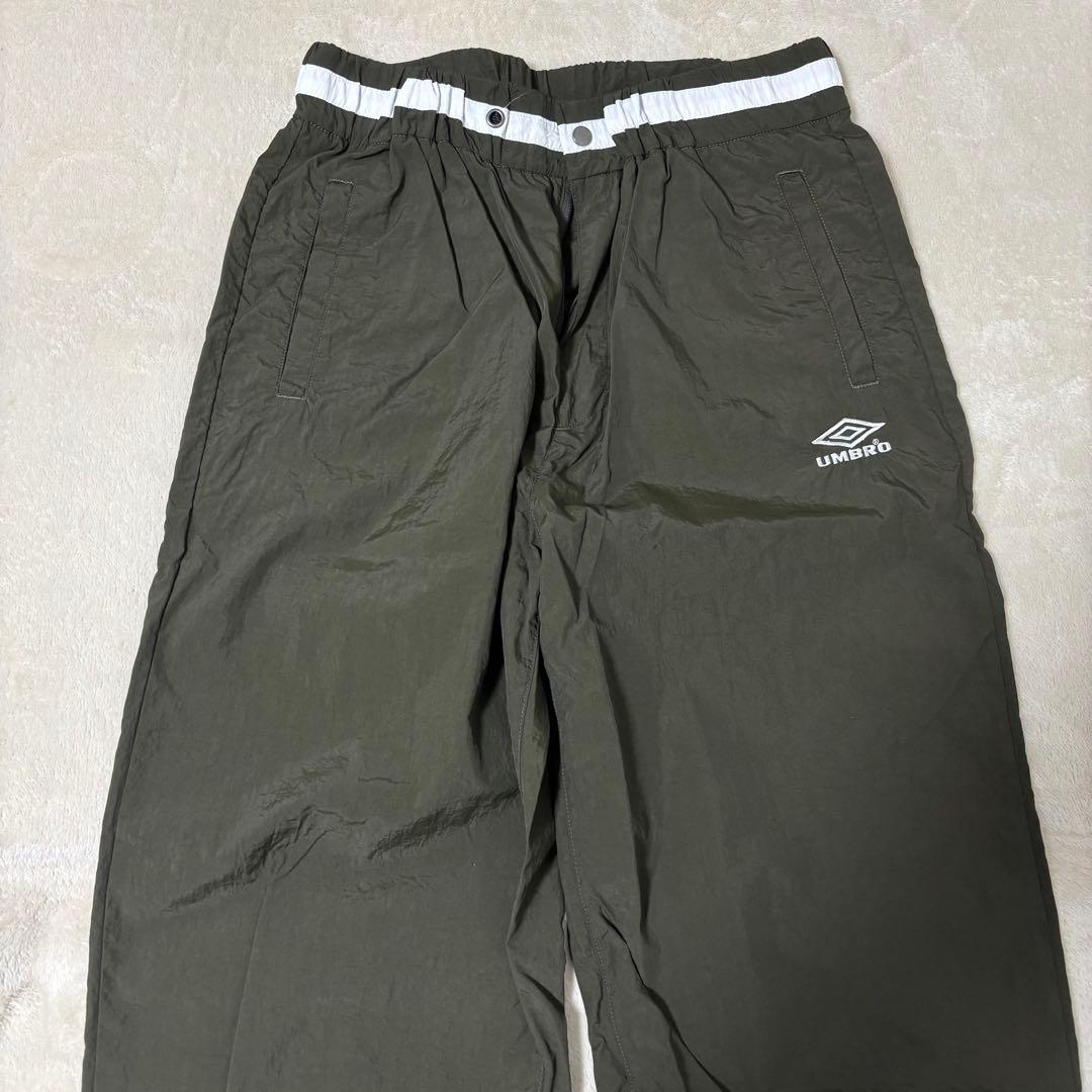 アンブロ×belper ナイロントラックジャケット　トラックパンツ　セットカーキ