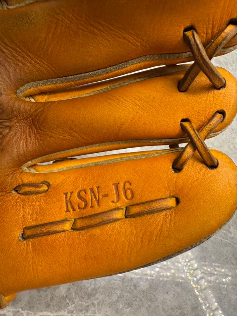 久保田スラッガーグローブ少年軟式KSN-J6オレン ジFジュニア用