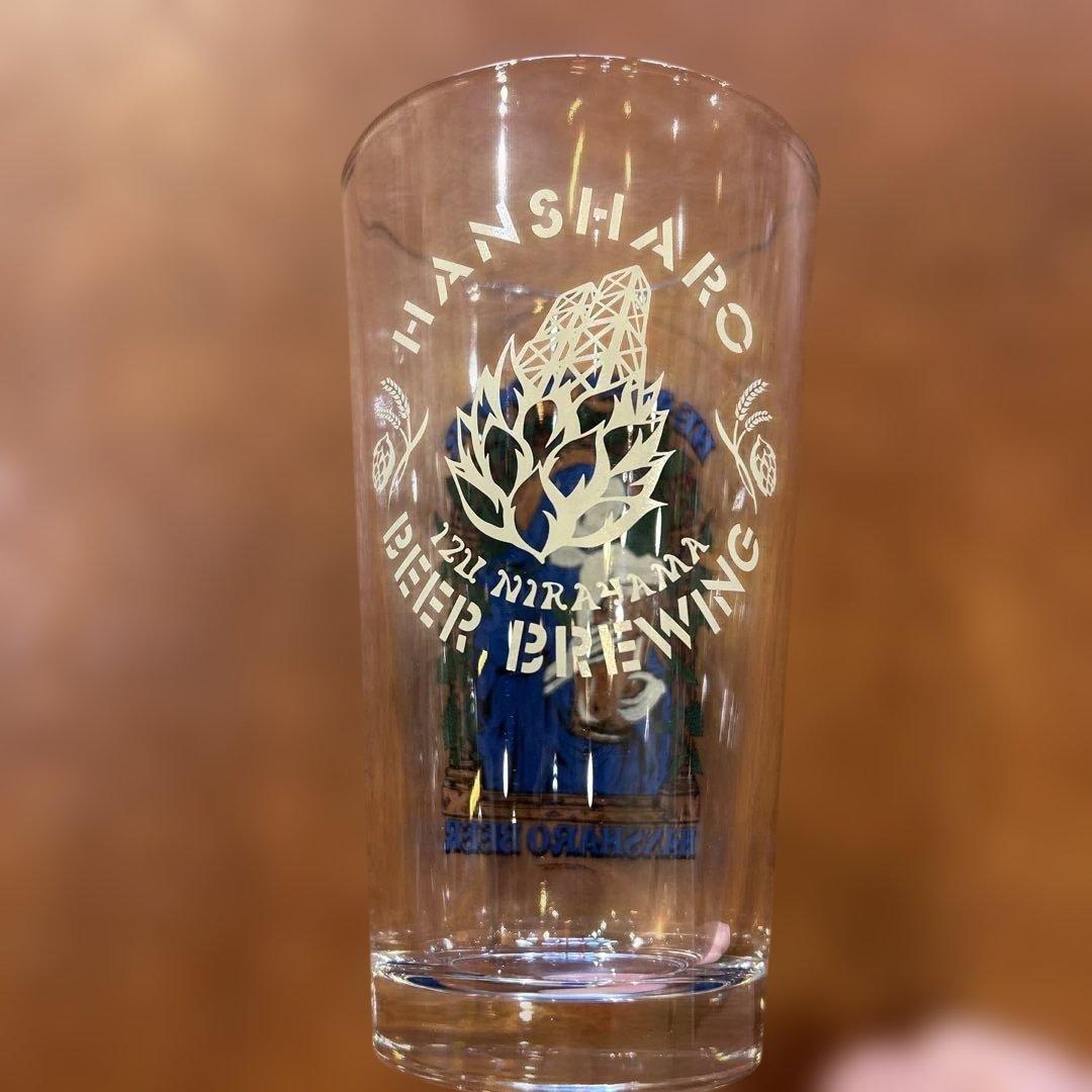 反射炉ビヤ　HEAVEN'S DOOR パイントグラスhirottonヒロットン