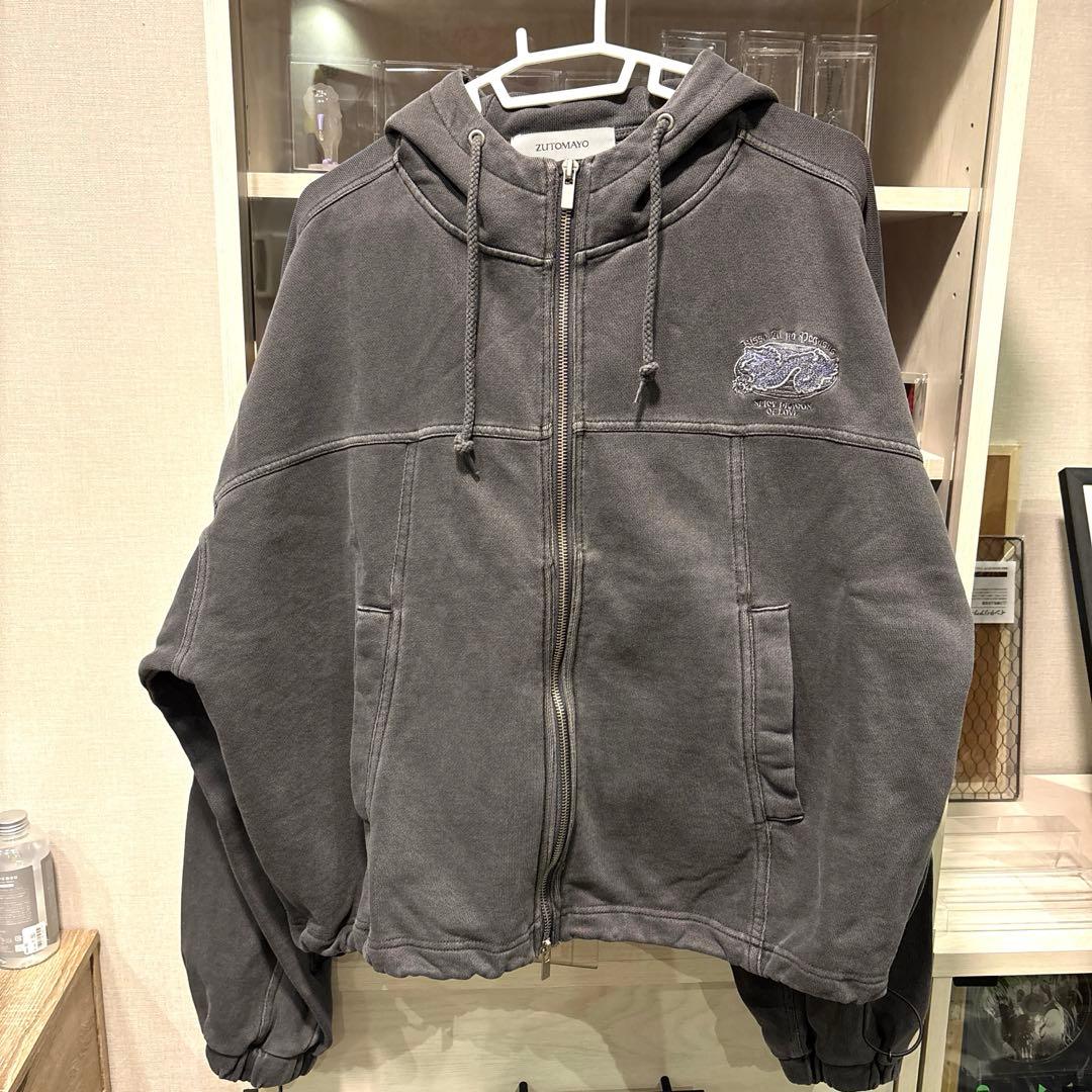 ずっと真夜中でいいのに。陰陽パーカー アウター grey Mサイズ ずとまよ