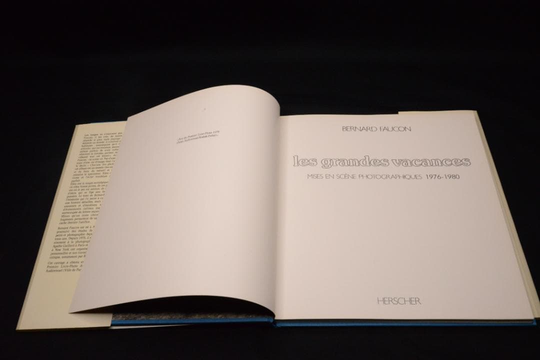 【Les grandes vacances 】Bernard Faucon　美本