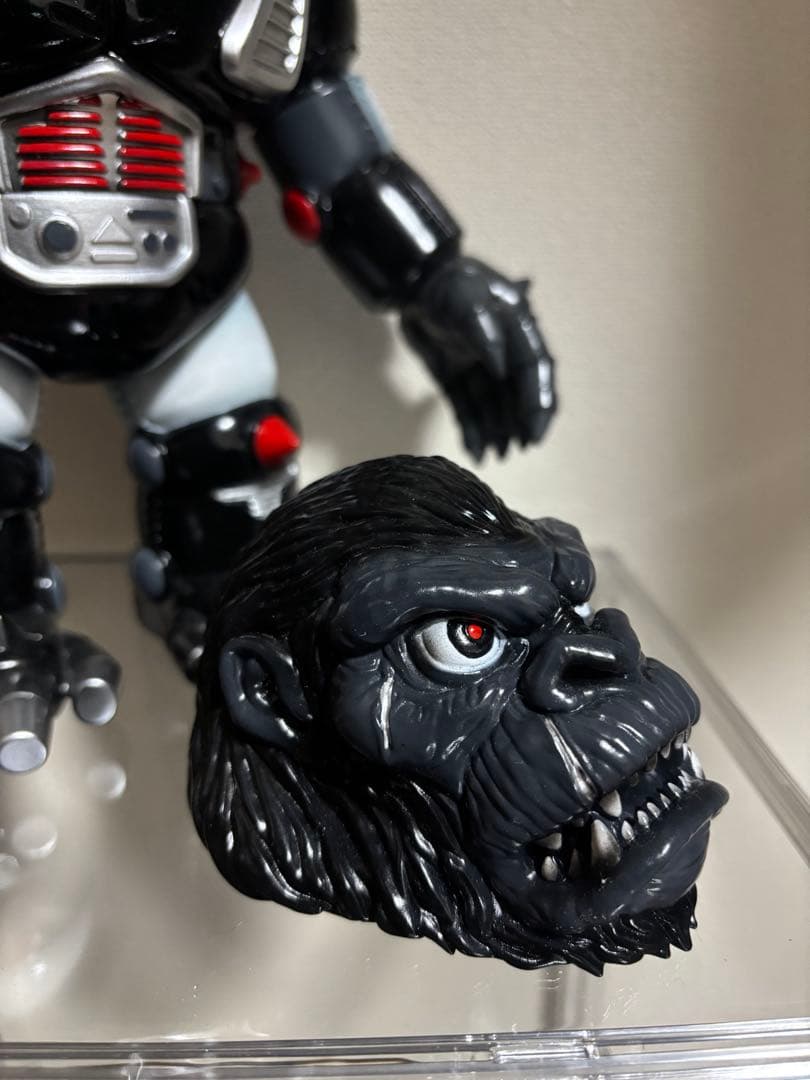 プラネットX メカギガソン BWカラー ゴリラヘッド付　ソフビ