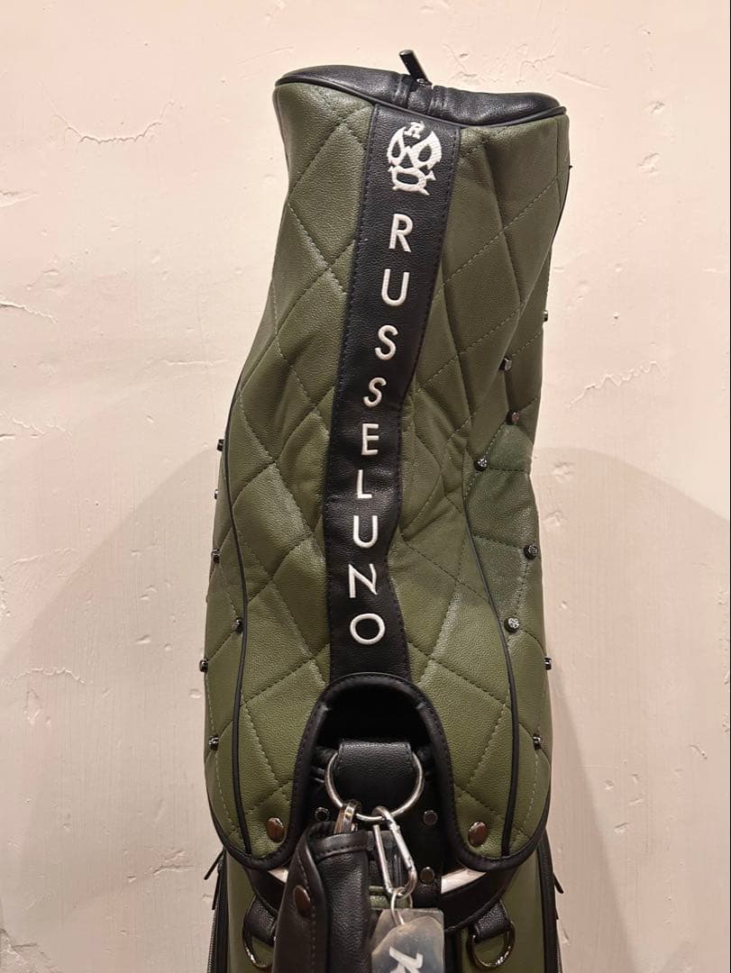希少⭐︎Russeluno ゴルフバッグ・キャディバッグ オリーブグリーンカーキ