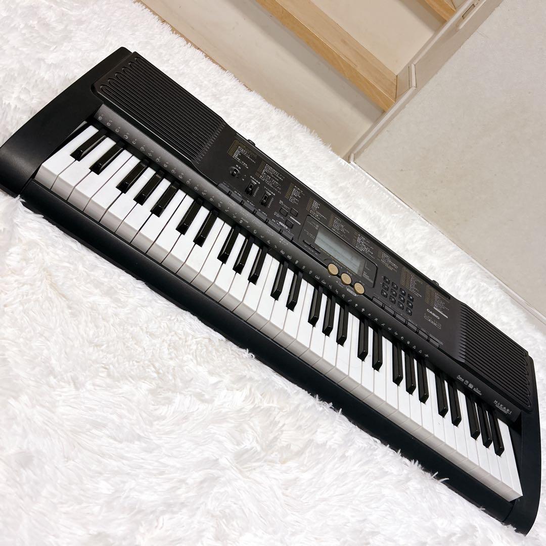 CASIO 61鍵盤 光ナビゲーション　キーボード LK-113 電子ピアノ