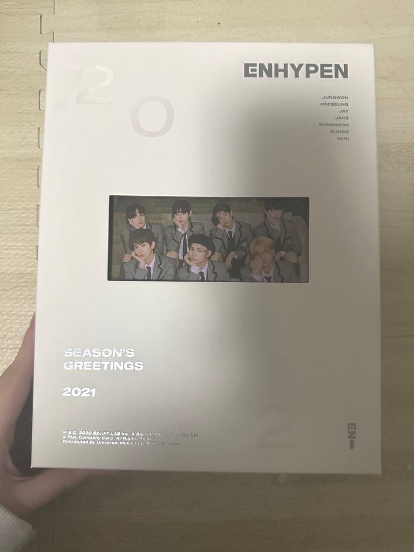 ENHYPEN シーズングリーティング　2021 ソンフン　ニキ