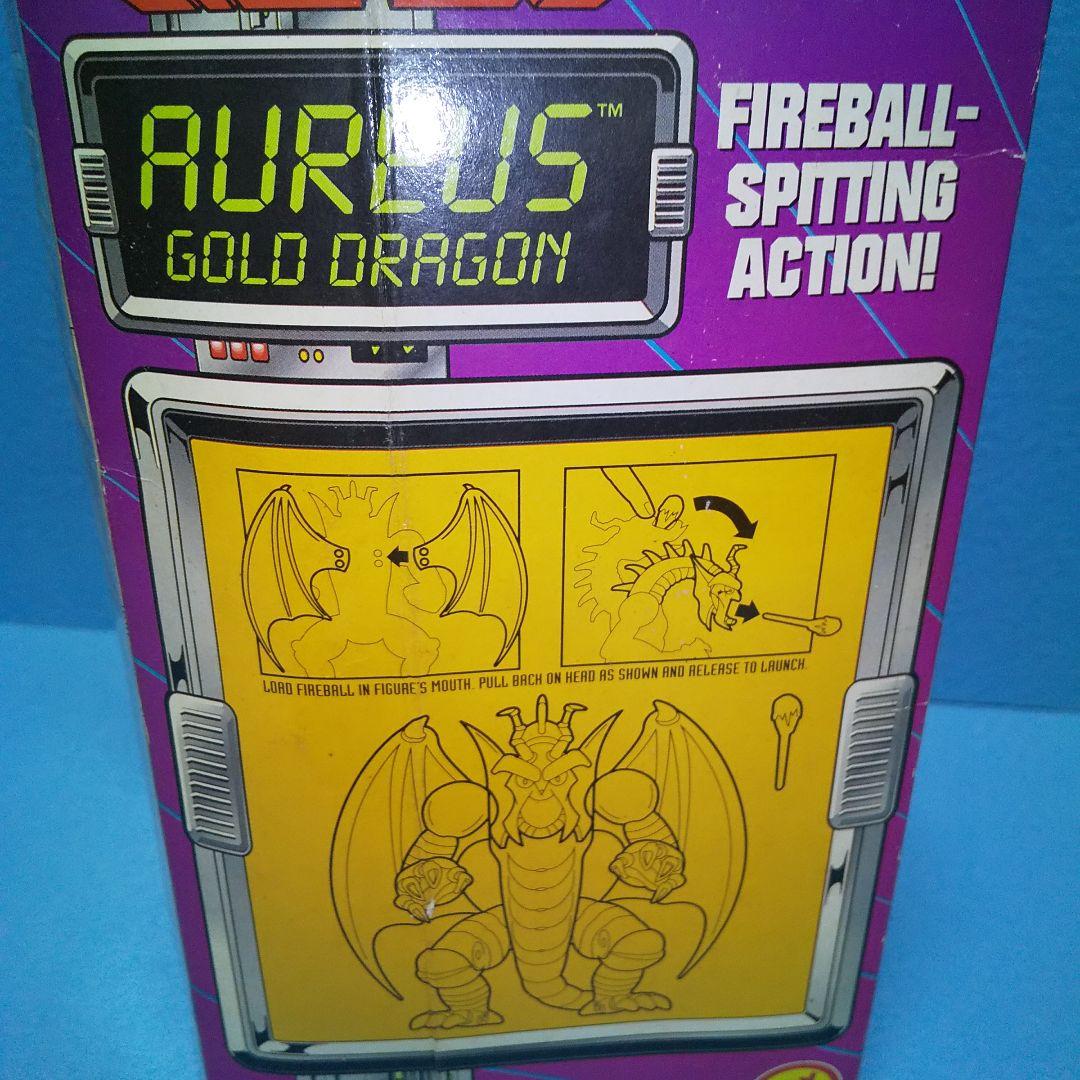 未開封☆オーレウス・ゴールドドラゴン/IRONMAN、AUREUS、TOYBIZ