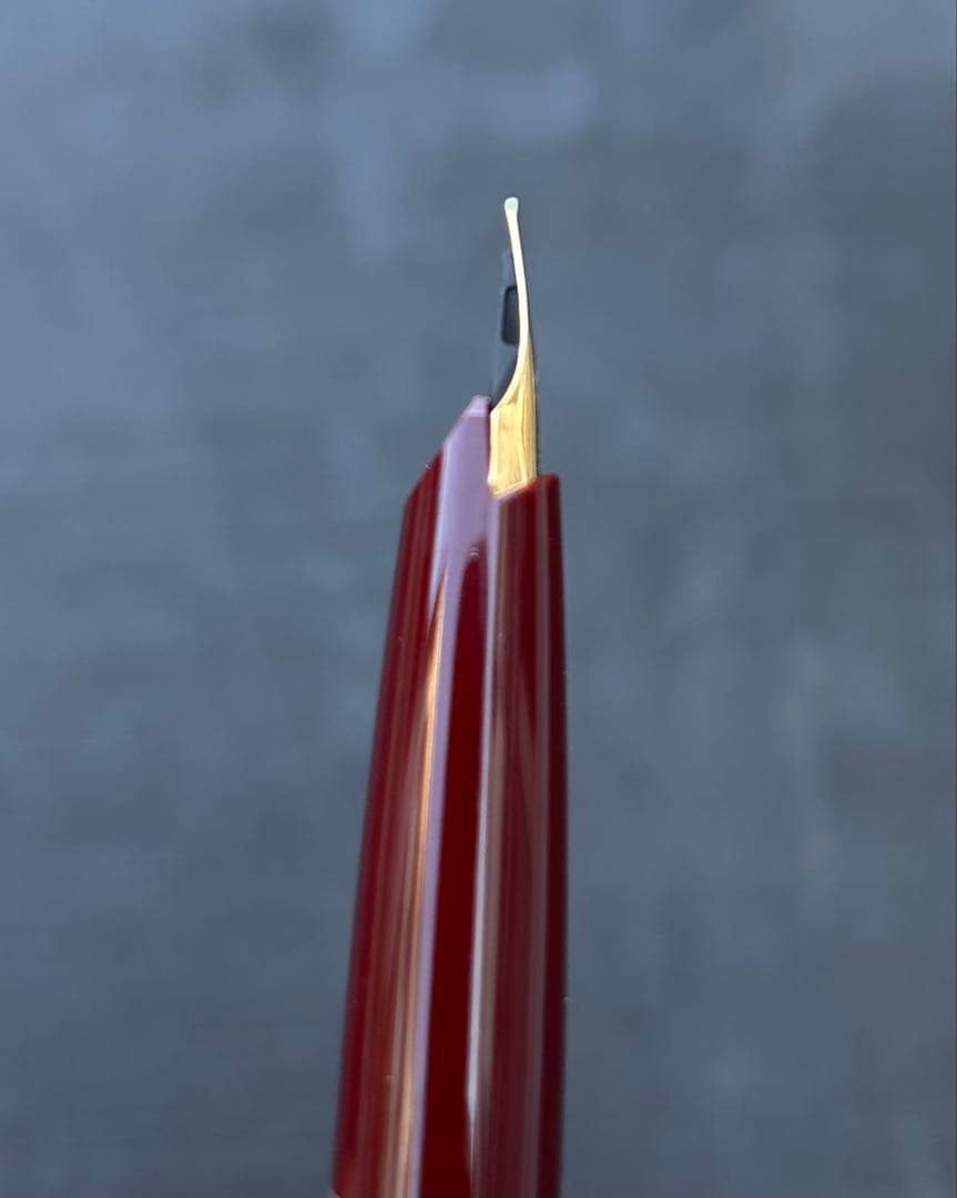 【未使用】モンブラン ワインレッド 万年筆　14k 585