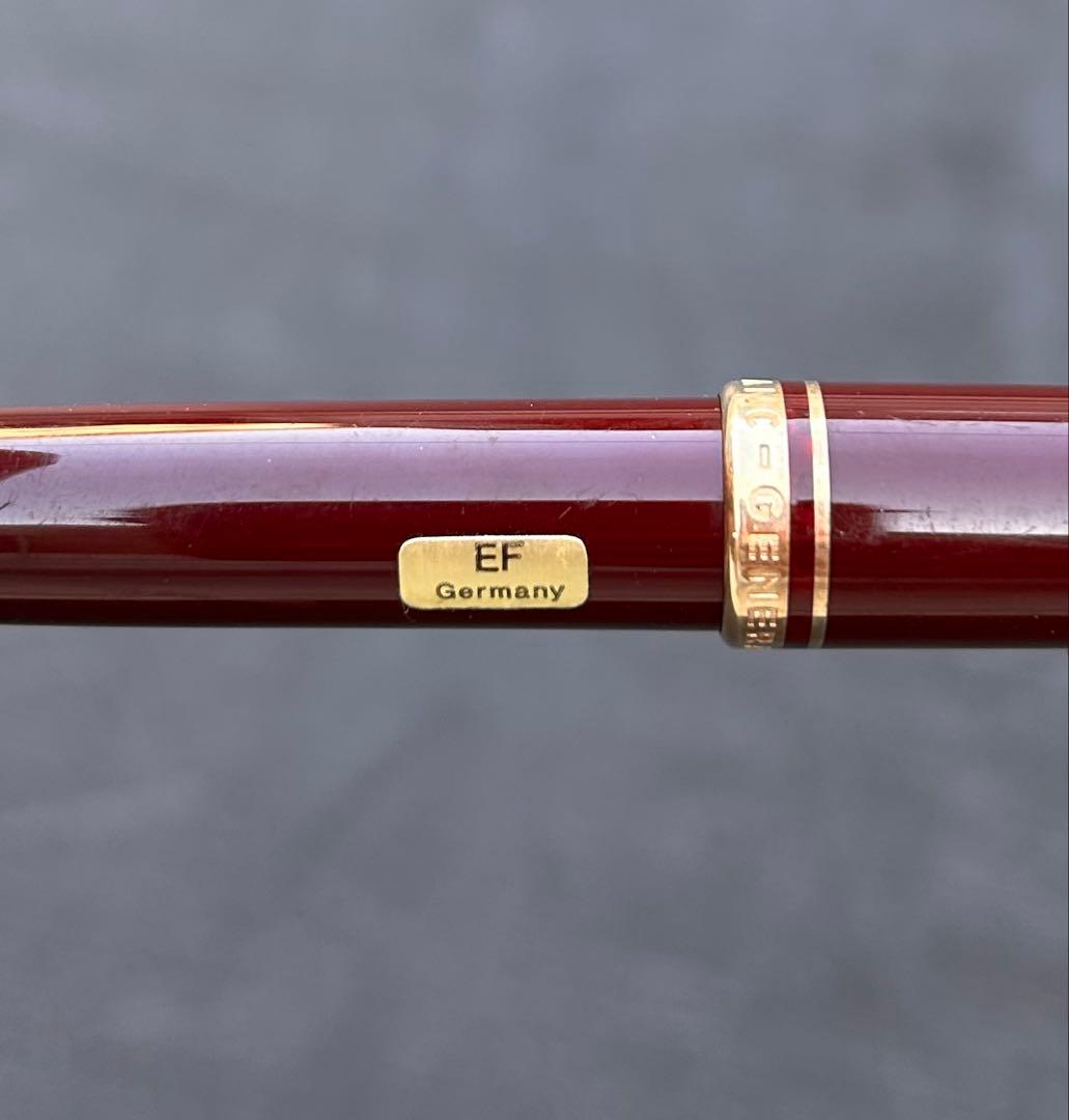 【未使用】モンブラン ワインレッド 万年筆　14k 585