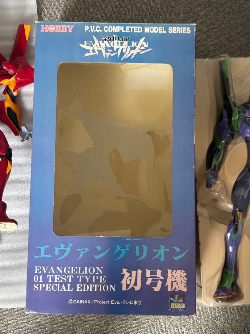 希少 レア品　巨大 ソフビ ツクダホビー エヴァンゲリオン 3機セット ジャンク
