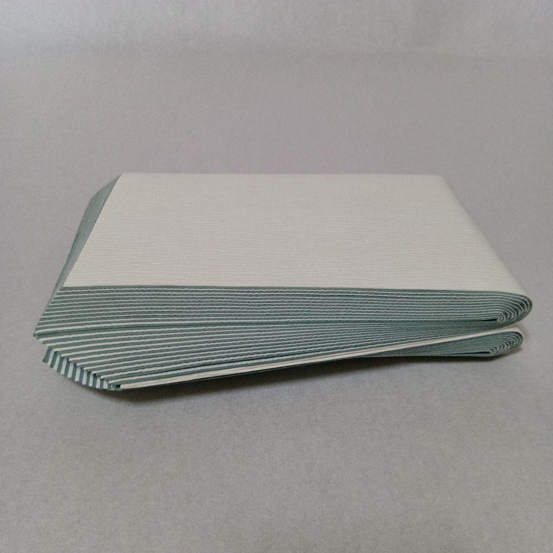 茶道具　御釜敷紙　浅黄