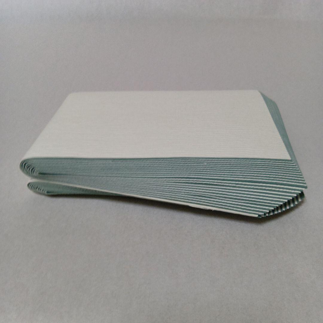 茶道具　御釜敷紙　浅黄