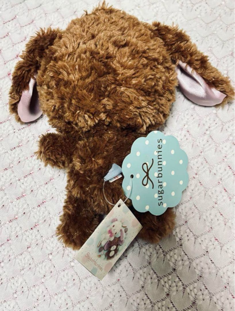 サンリオ　シュガーバニーズ ぬいぐるみ　しろうさ　くろうさ