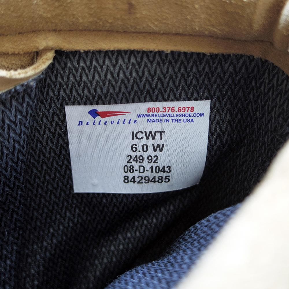 24㎝相当　Btlleville ベルヴィル コンバッドブーツ/P4266