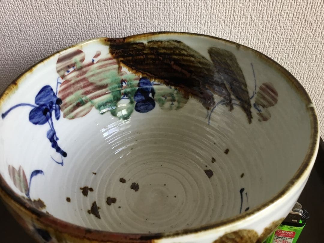 ★未使用　景徳鎮　有名作家物　大鉢★
