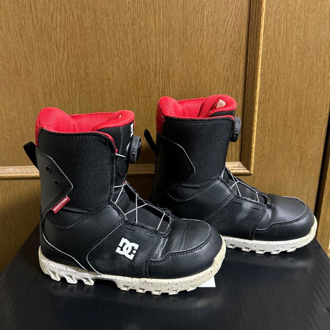 DC キッズスノーボードブーツ23.0ブラック 4 IN