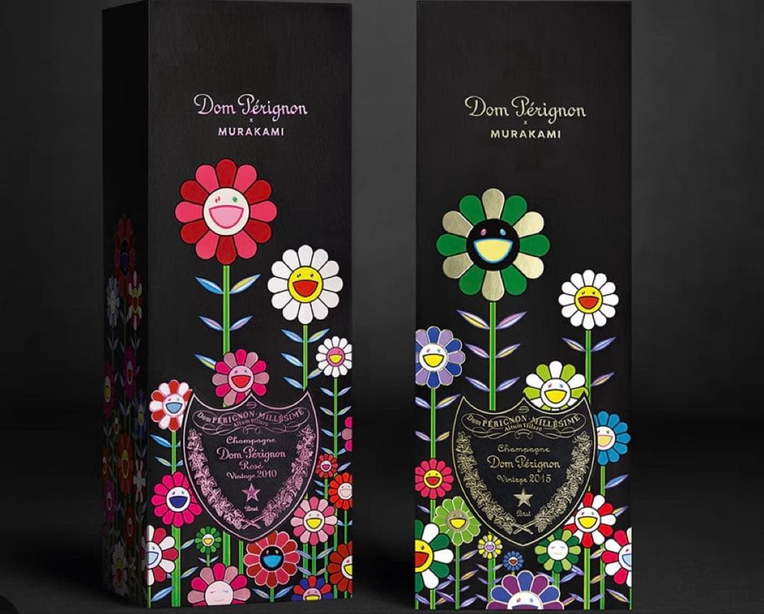 ドン・ペリニヨン 村上隆 2015 & 2010 セット